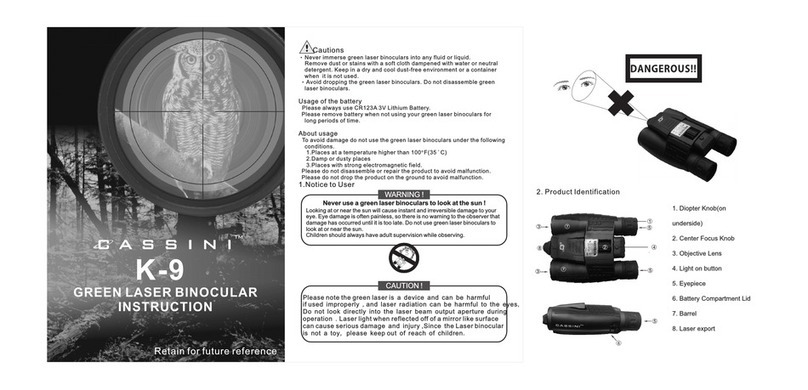 cassini K-9 User manual