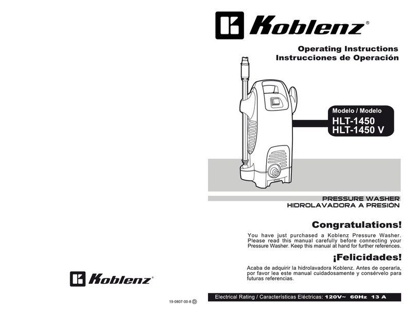 Koblenz HLT-1450 User manual