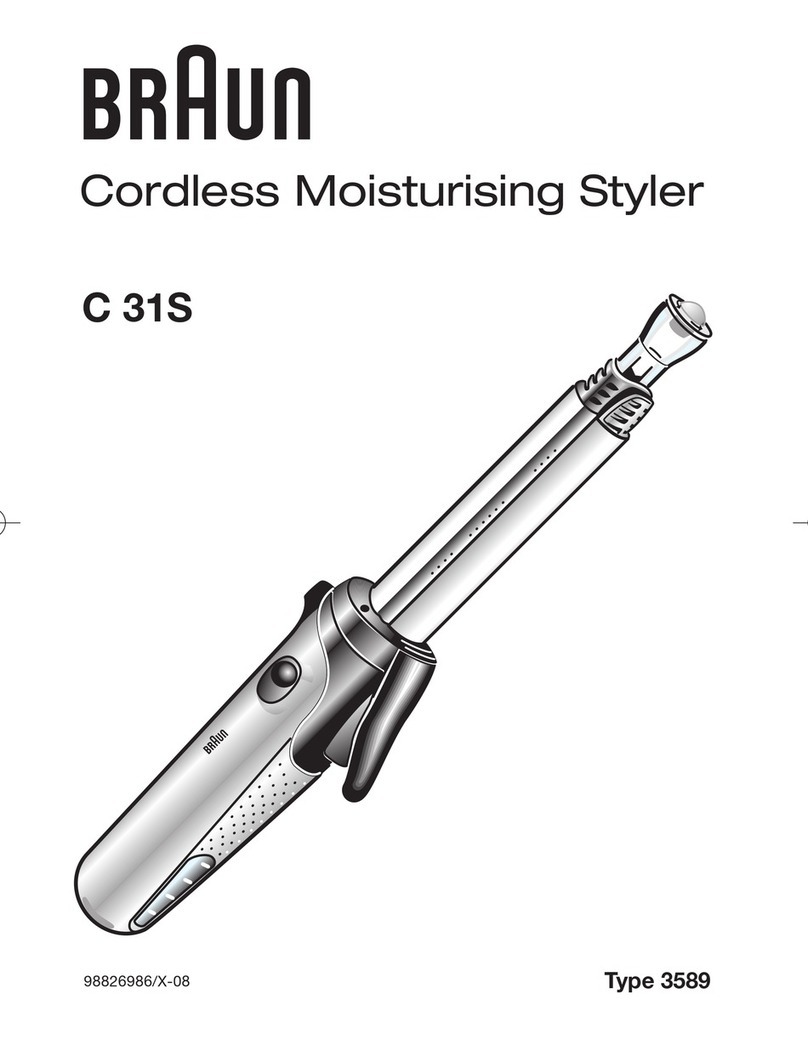 Braun smoothstyler C 31S user guide