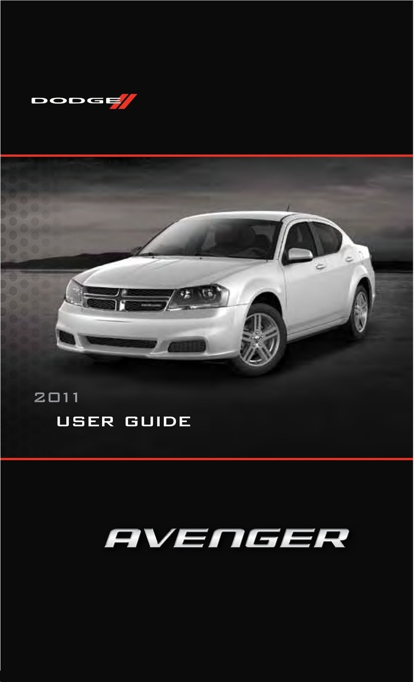 Dodge Avenger 2011 user guide