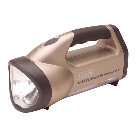 Coleman Widebeam User manual