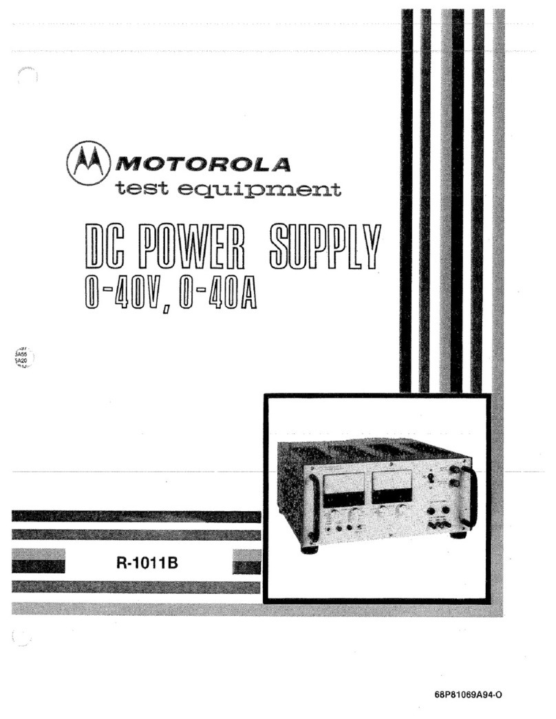 Motorola R1011B manual Motorola R1011B manual