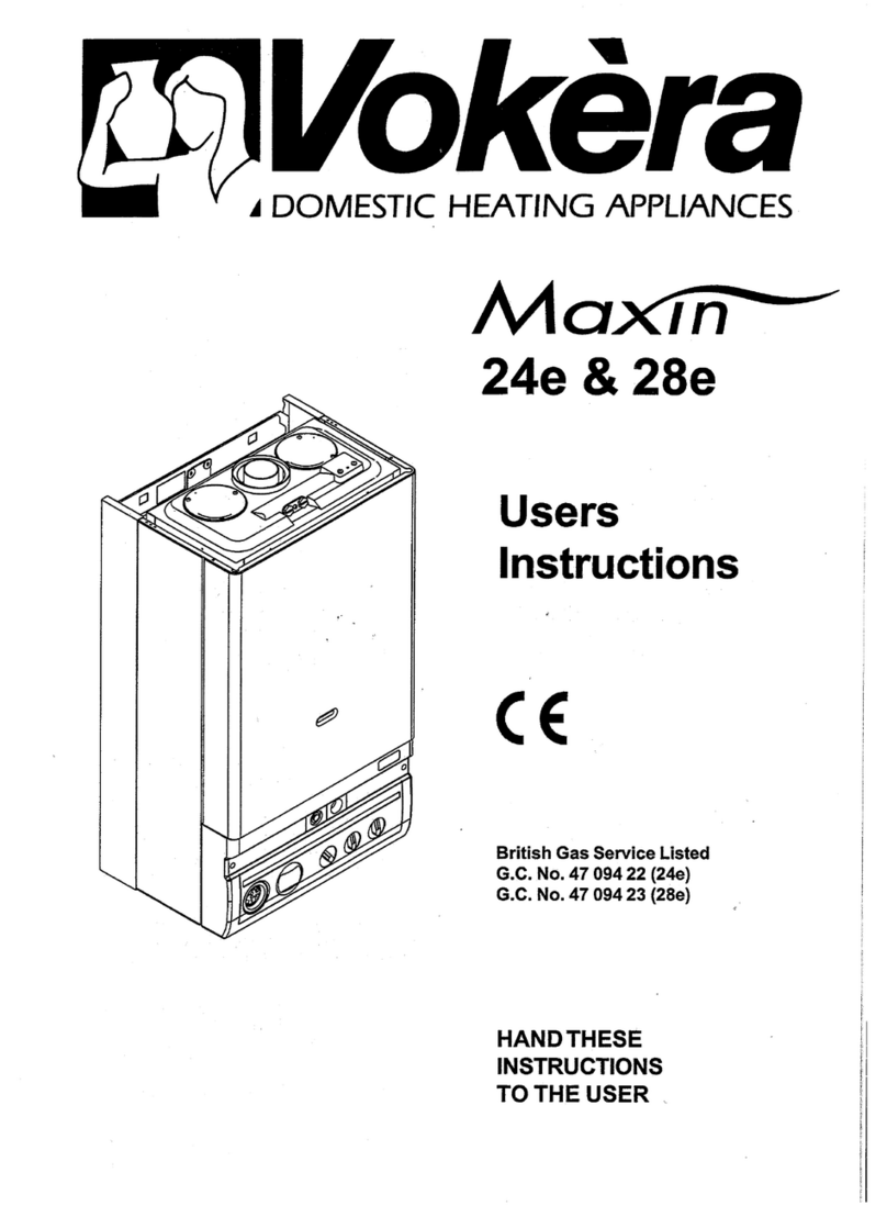 VOKERA Maxin 24e User instructions