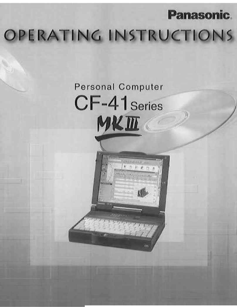 Panasonic CF-41 MK III User manual
