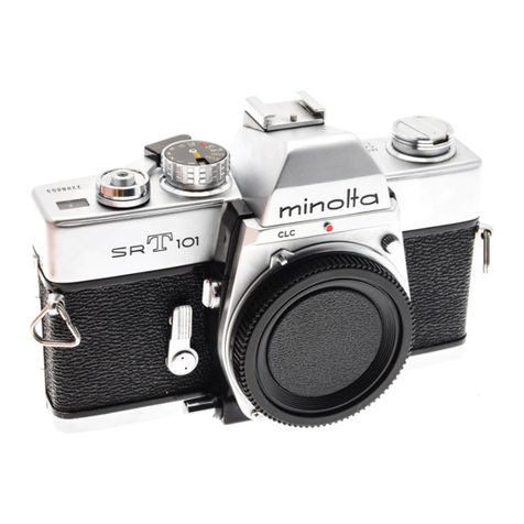 Minolta SR-T 101 User manual