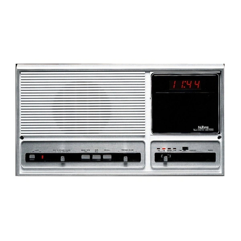 NuTone IM-3003 Series Homeowner's operating instructions