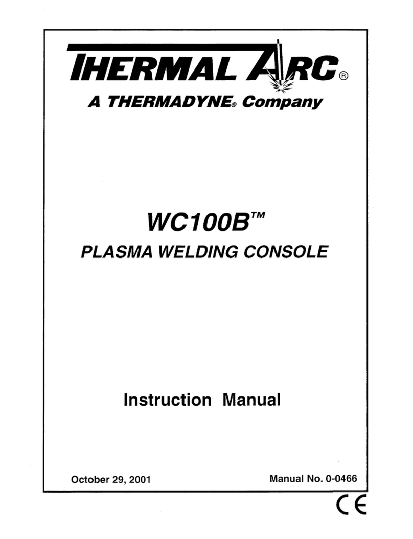 Thermal Arc WC100B instruction manual