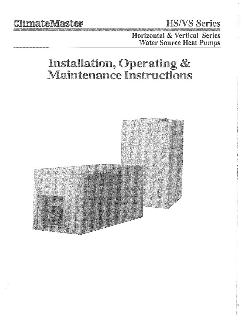 ClimateMaster HS series Assembly instructions