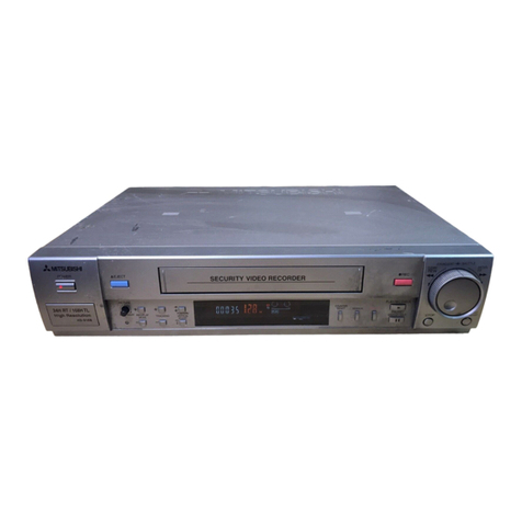 Mitsubishi HS-9596U Installation and operation manual