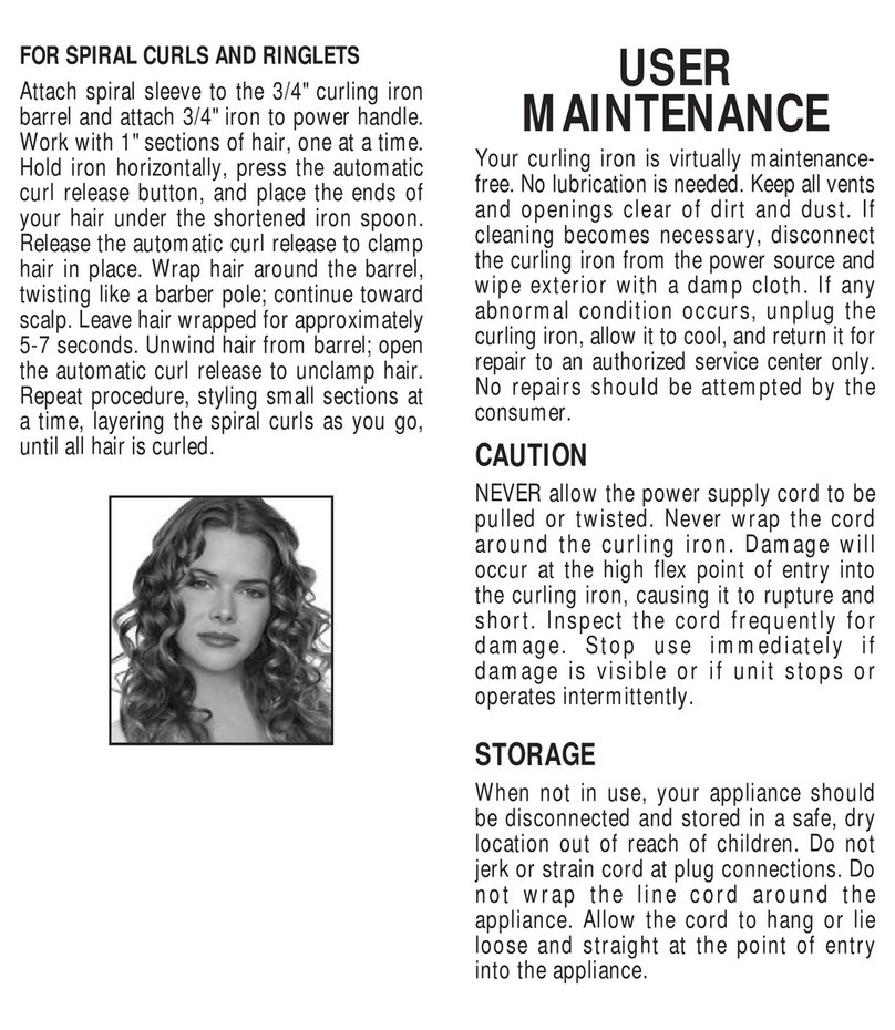 Conair CB890CSC User manual