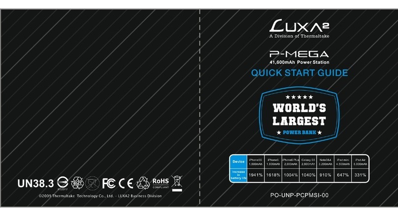 Luxa2 P-Mega quick start guide