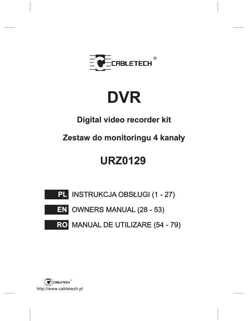 Cabletech URZ0129 owner's manual