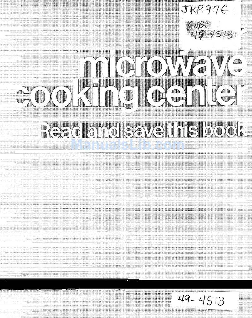 GE JKP97G User manual