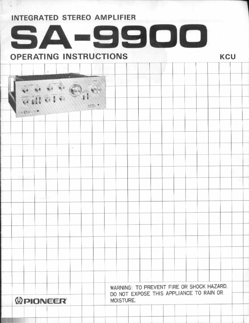 Pioneer SA-9900 User manual