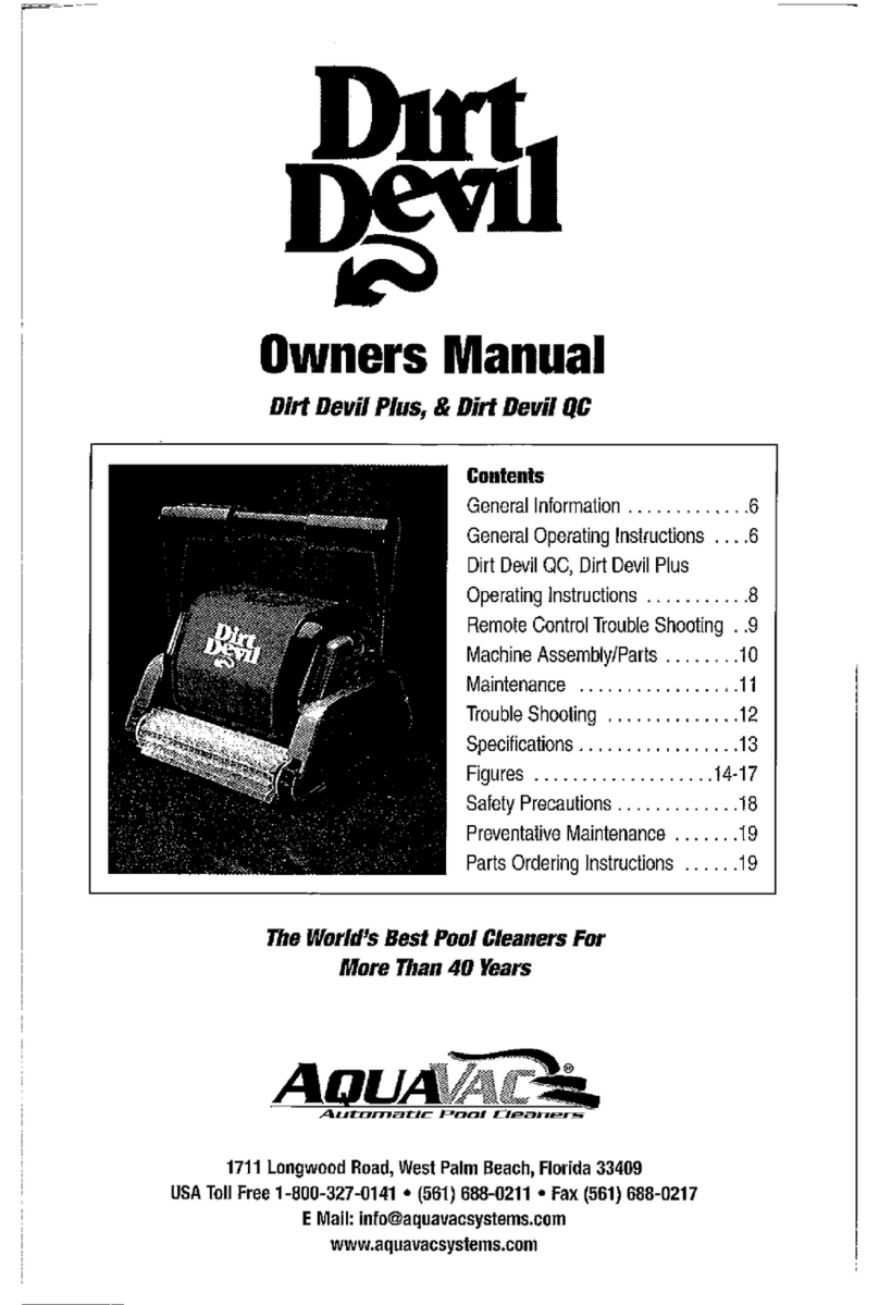 Dirt Devil Plus User manual