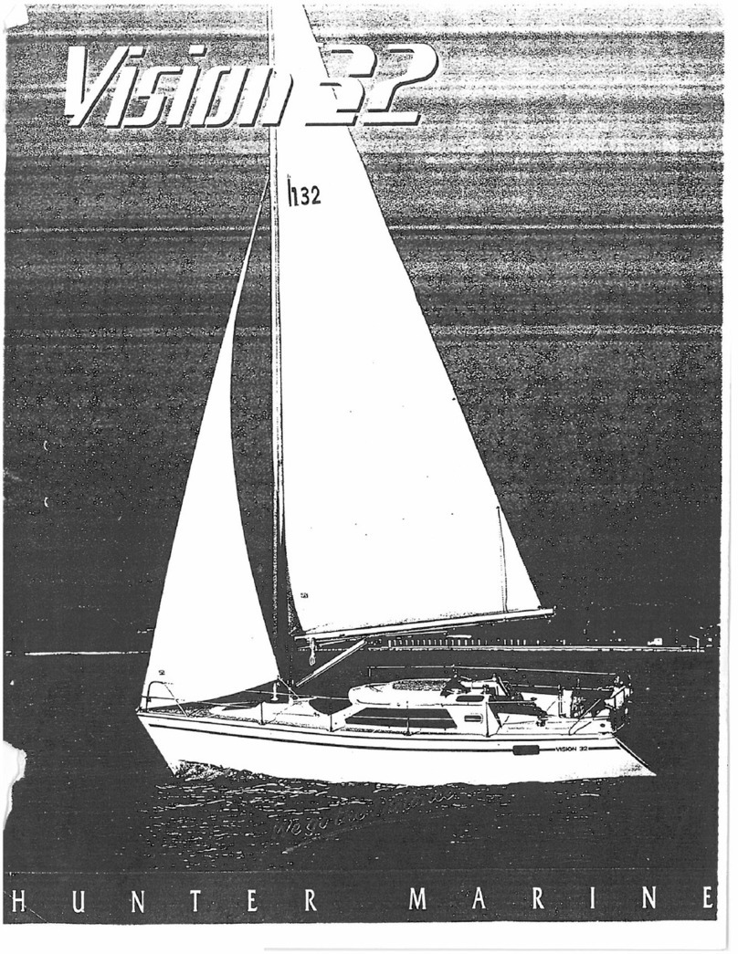 Hunter Marine Vision 32 owner's manual Hunter Marine Vision 32 owner's manual