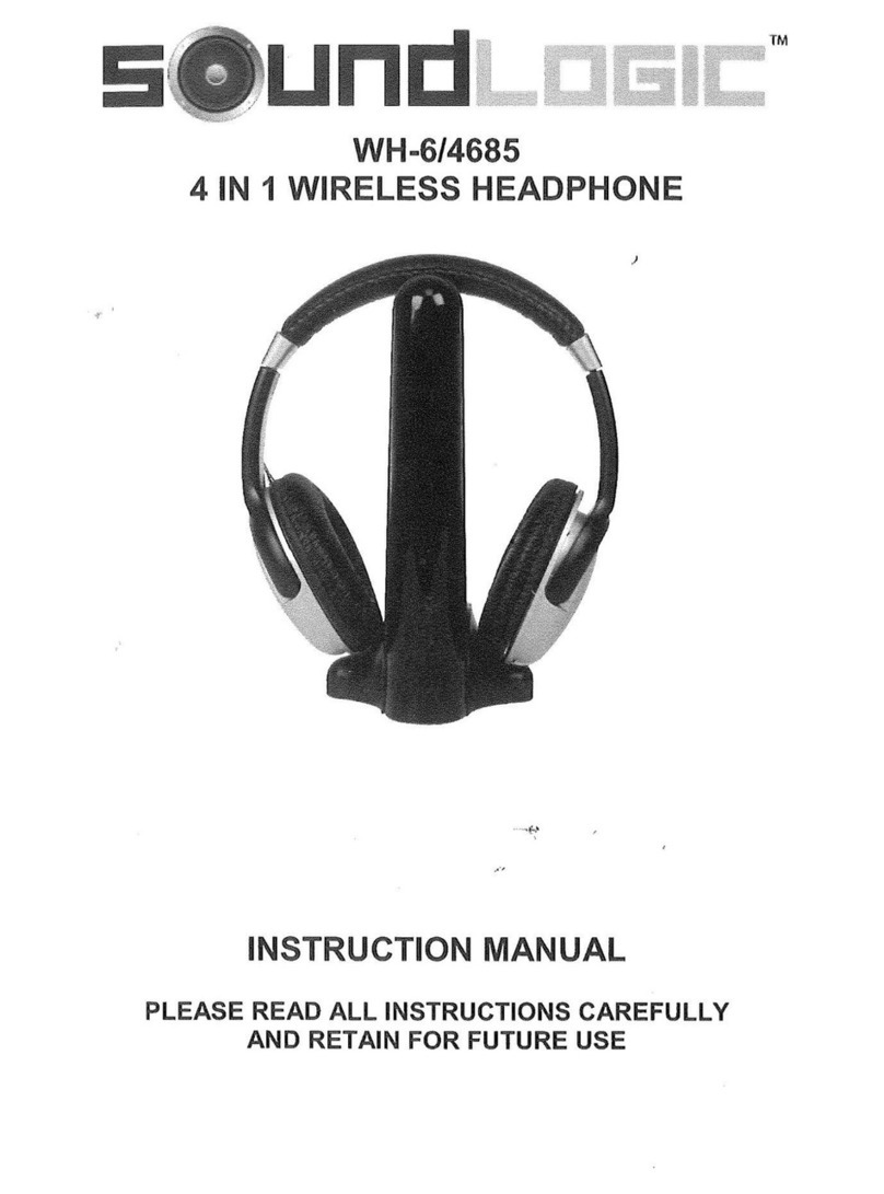 SoundLogic WH-6/4685 instruction manual