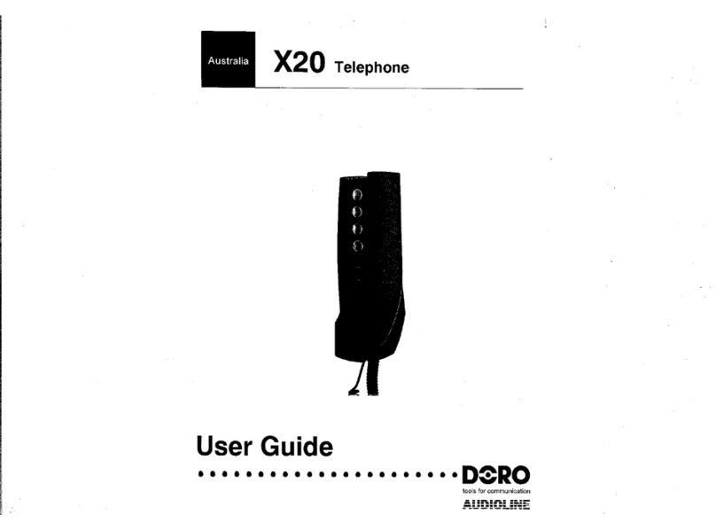 Doro X20 user guide