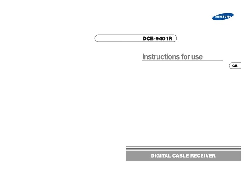 Samsung DCB-9401R Instructions for use