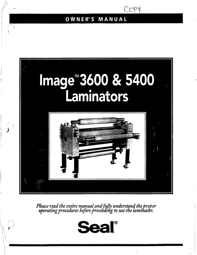 SEAL Image 3600 User manual