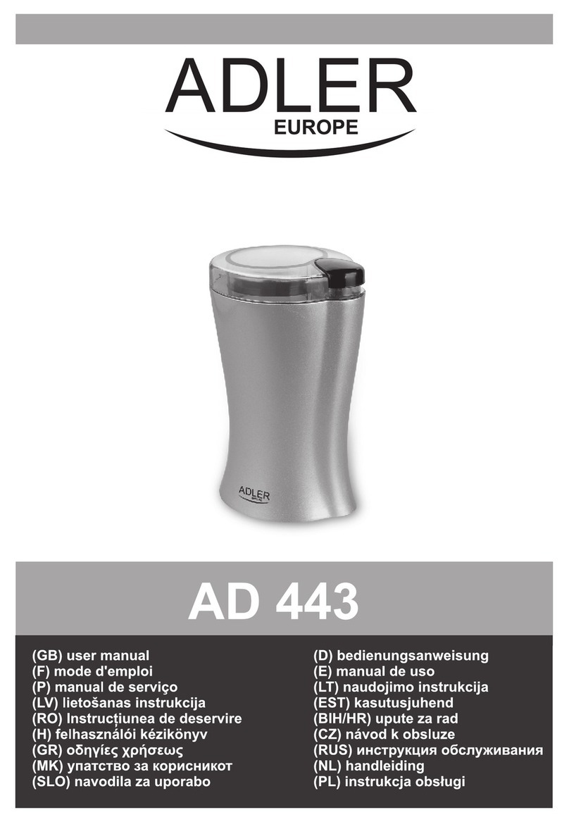 Adler AD 443 user manual