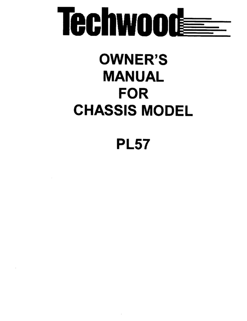TECHWOOD PL57 owner's manual