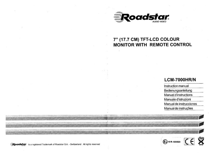 Roadstar LCDM-7000HR/NS User manual