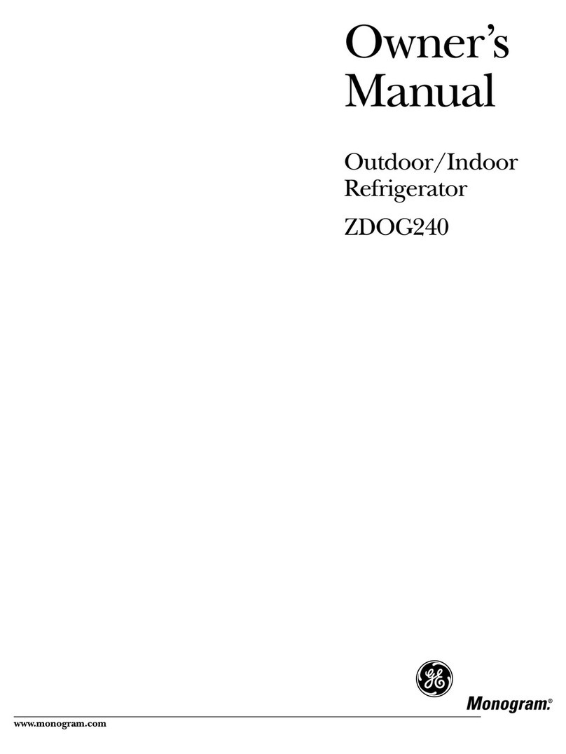 Monogram ZDOG240 User manual