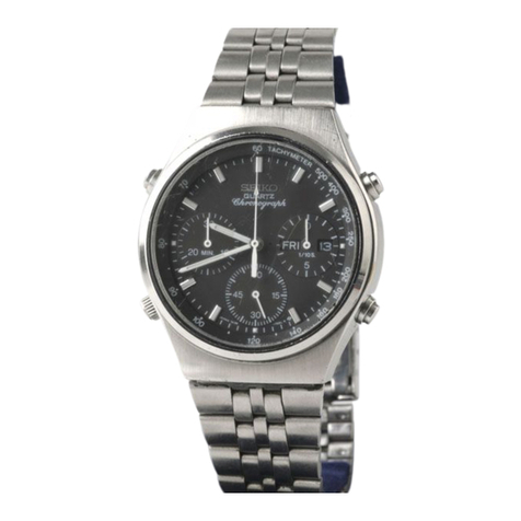Seiko 7A38 User manual