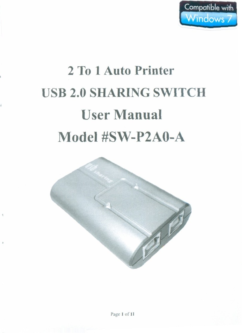 Monoprice SW-P2A0-A user manual
