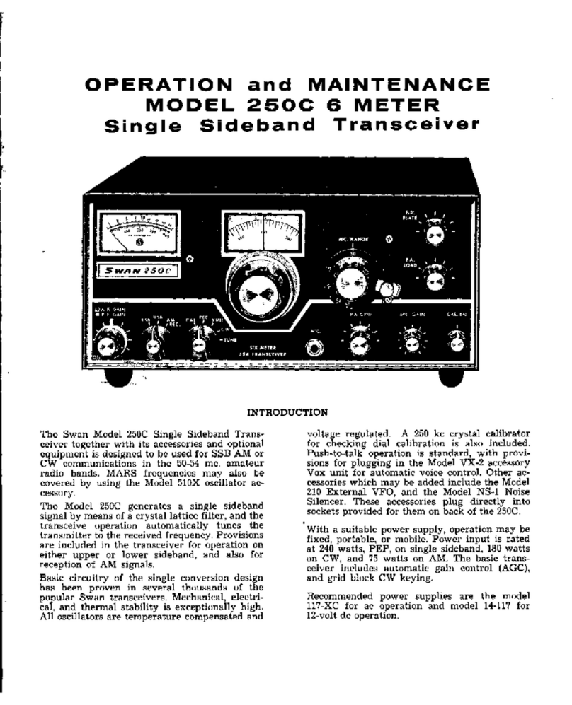 Swann 250C Installation guide