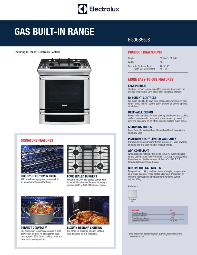 Electrolux EI30GS55JS User instructions