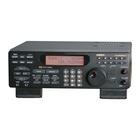 Uniden UBC9000XLT User manual