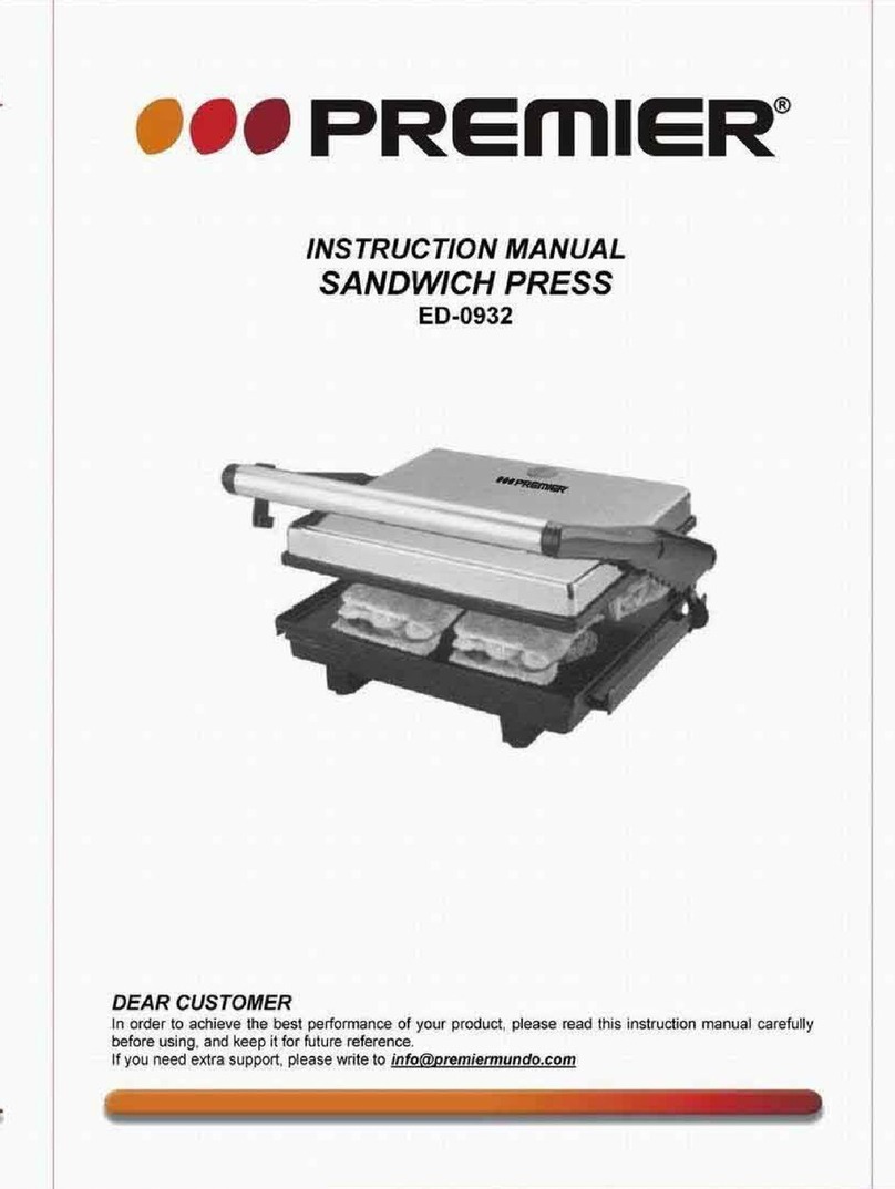 Premier ED-0932 instruction manual