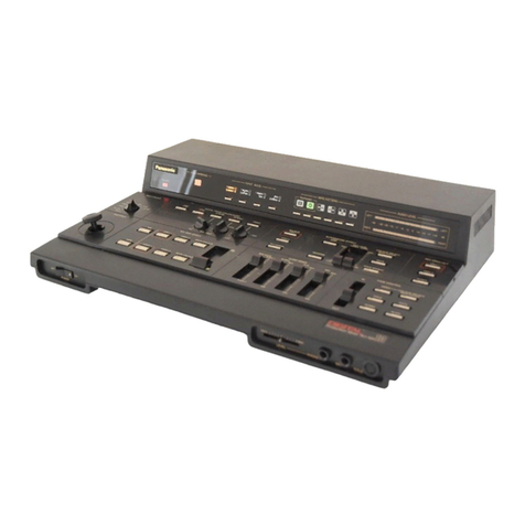 Panasonic WJ-MX10 manual