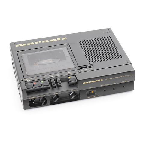 Marantz PMD101 user guide