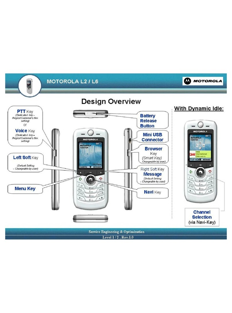 Motorola L2 User manual