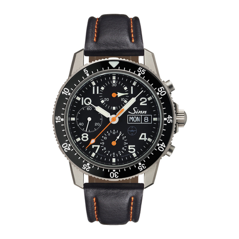 Sinn 103 Ti DIAPAL User manual Sinn 103 Ti DIAPAL User manual