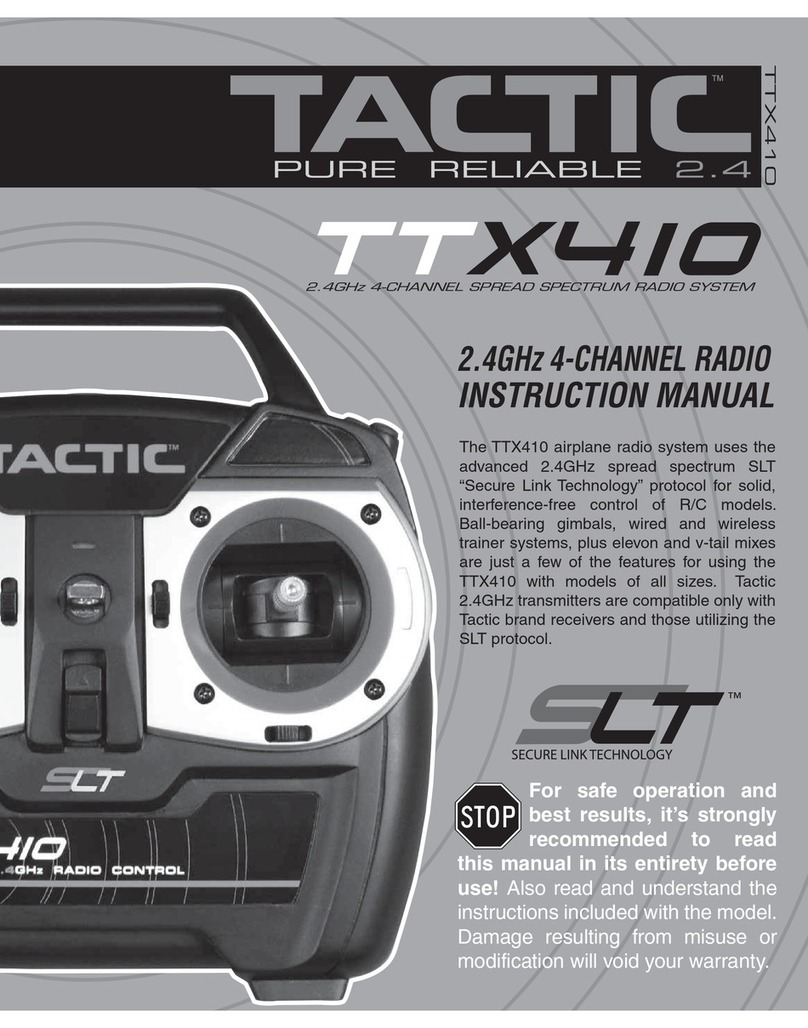 Tactic TTX410 User manual