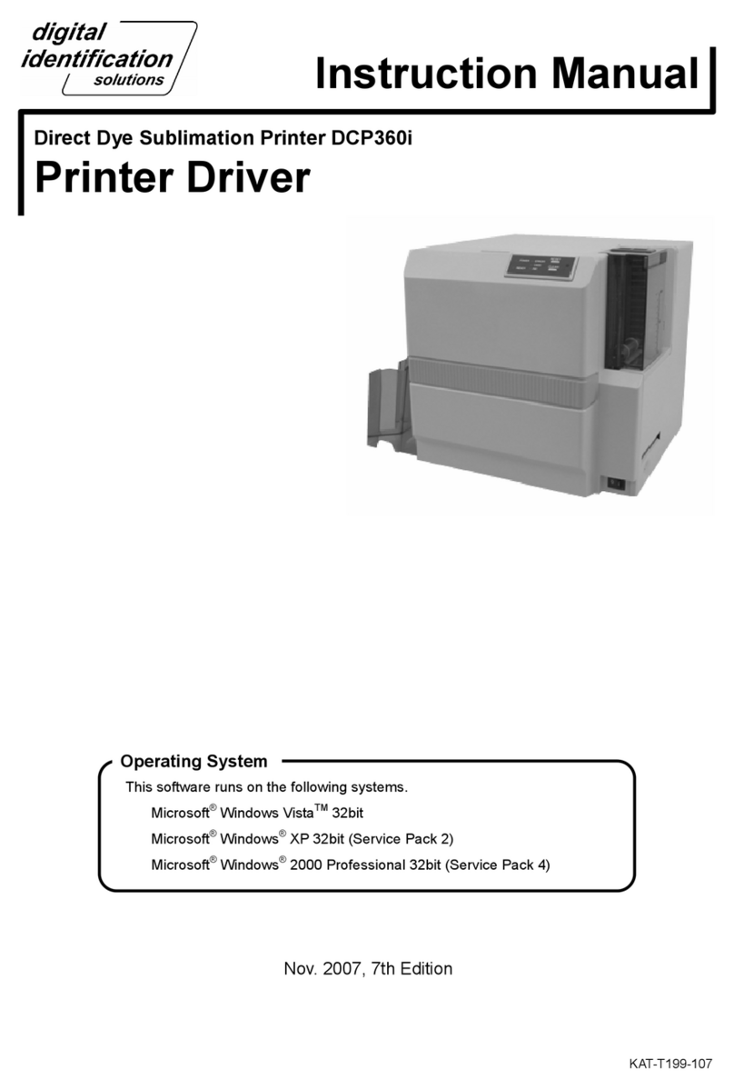 Digital Identification Solutions DCP360i User manual Digital Identification Solutions DCP360i User manual