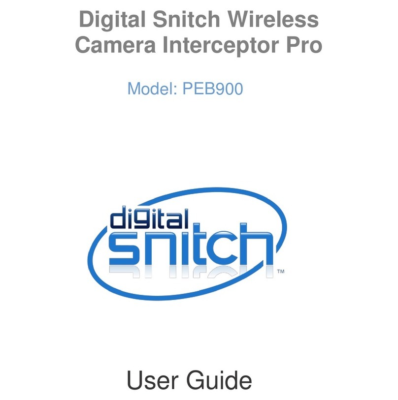 digital snitch PEB900 user guide