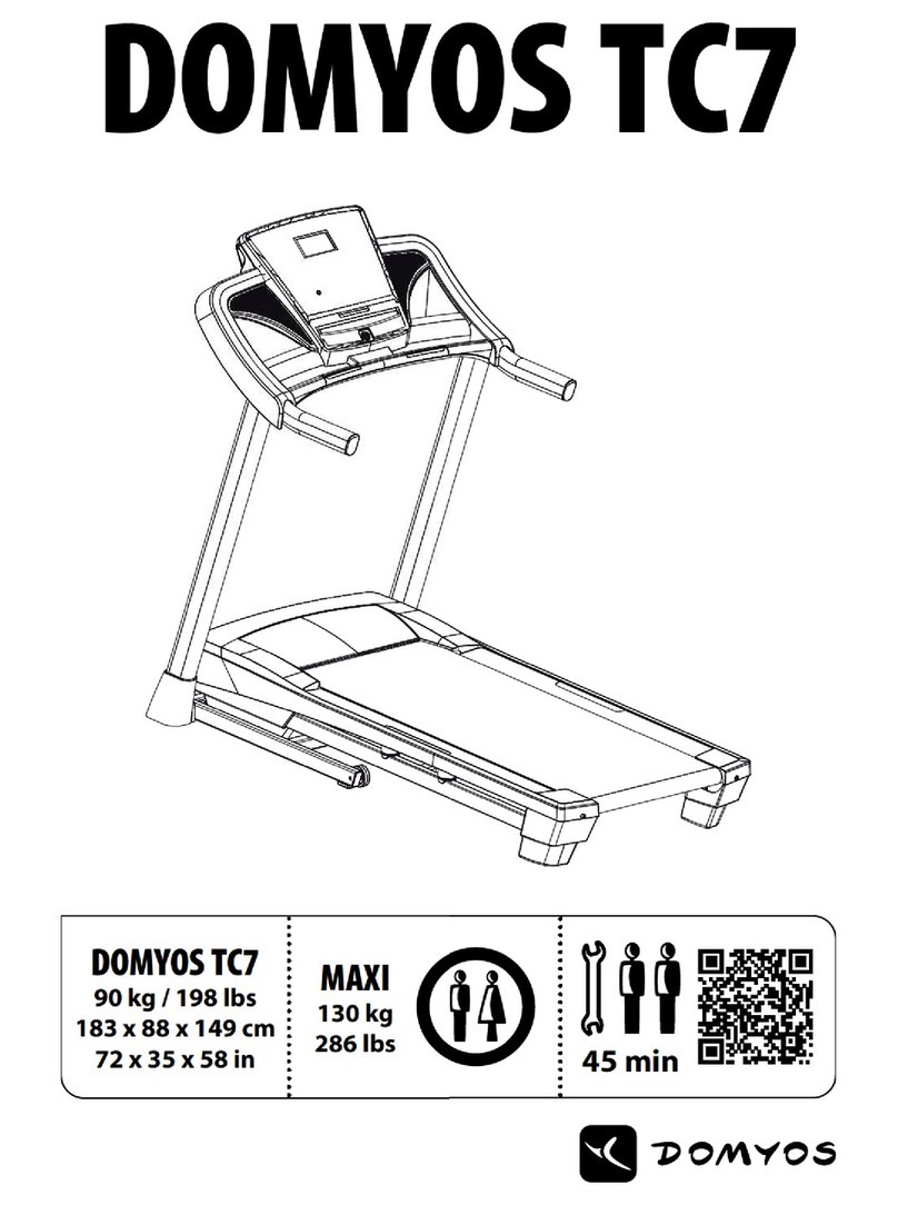 Domyos TC7 User manual