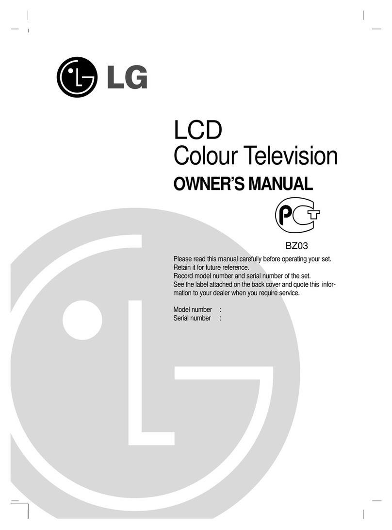 LG 27LZ50C owner's manual