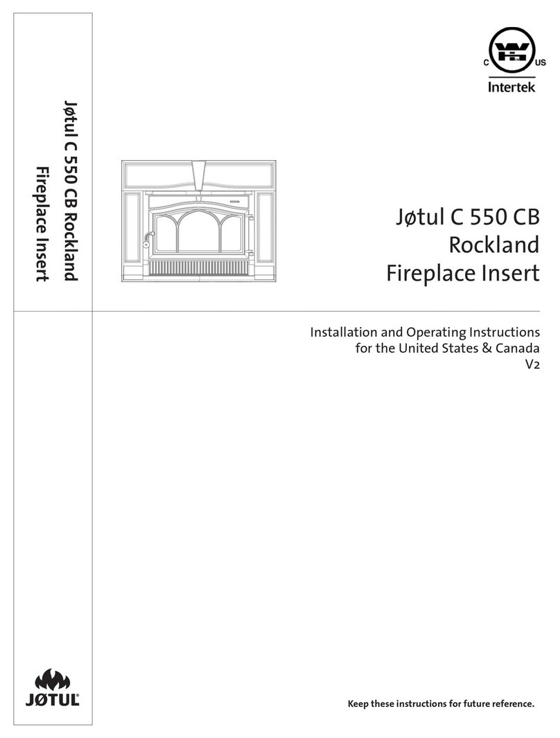 Jøtul C 550 CB User manual