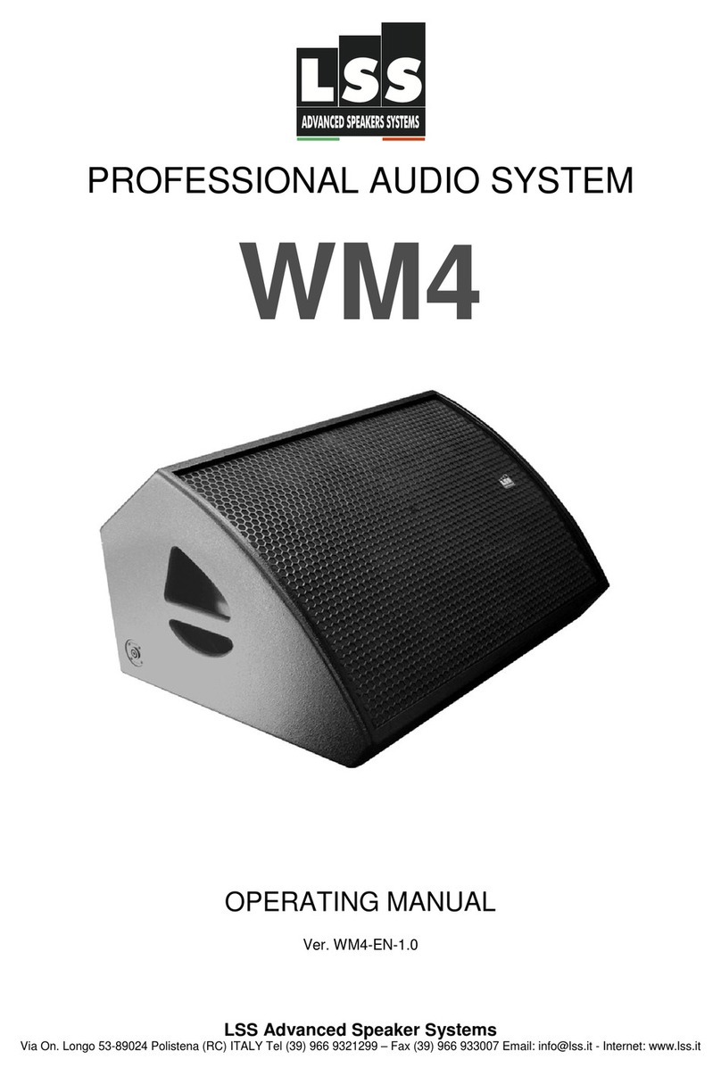 LSS WM4 operating instructions