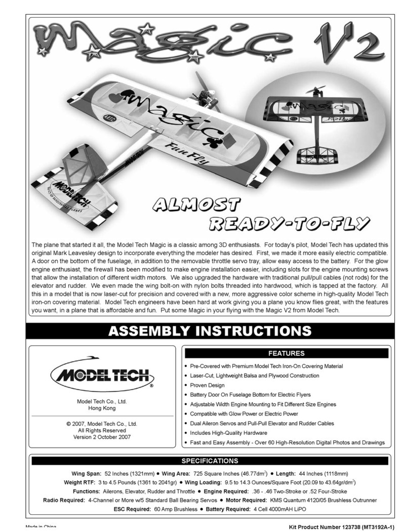 Modeltech Magic V2 User manual