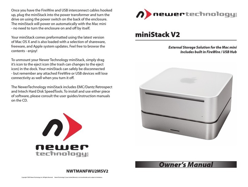 Newer Technology miniStack V2 User manual Newer Technology miniStack V2 User manual