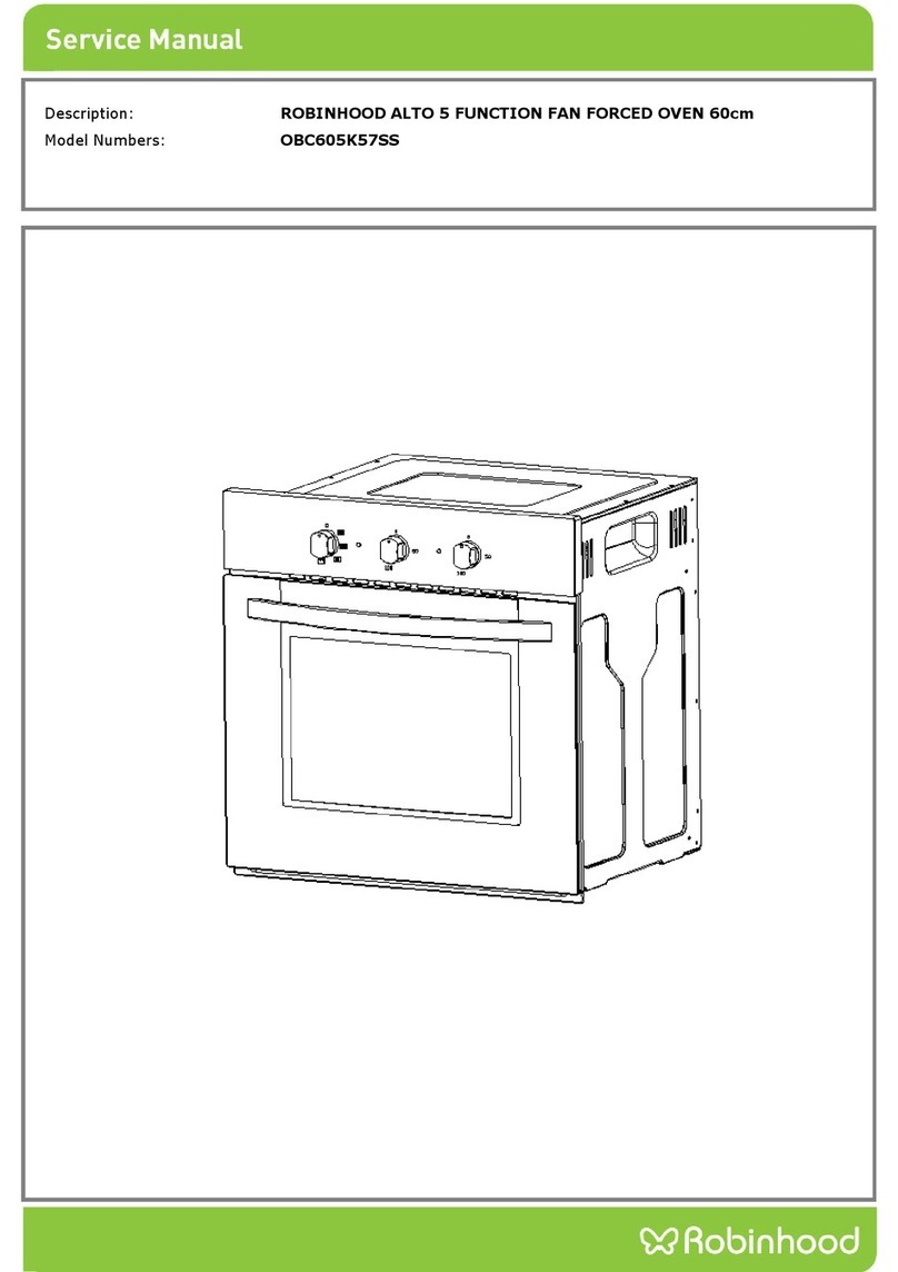 ROBINHOOD ALTO OBC605K57SS Service manual