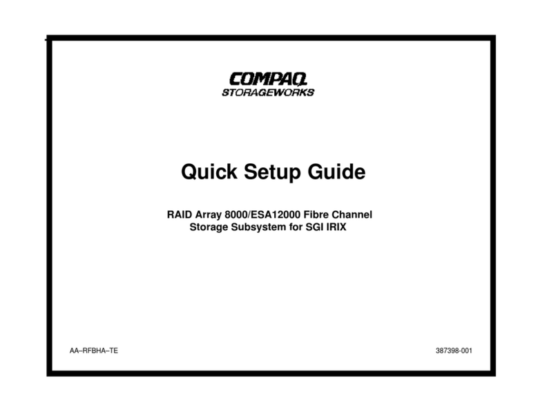 Compaq RA8000 User manual
