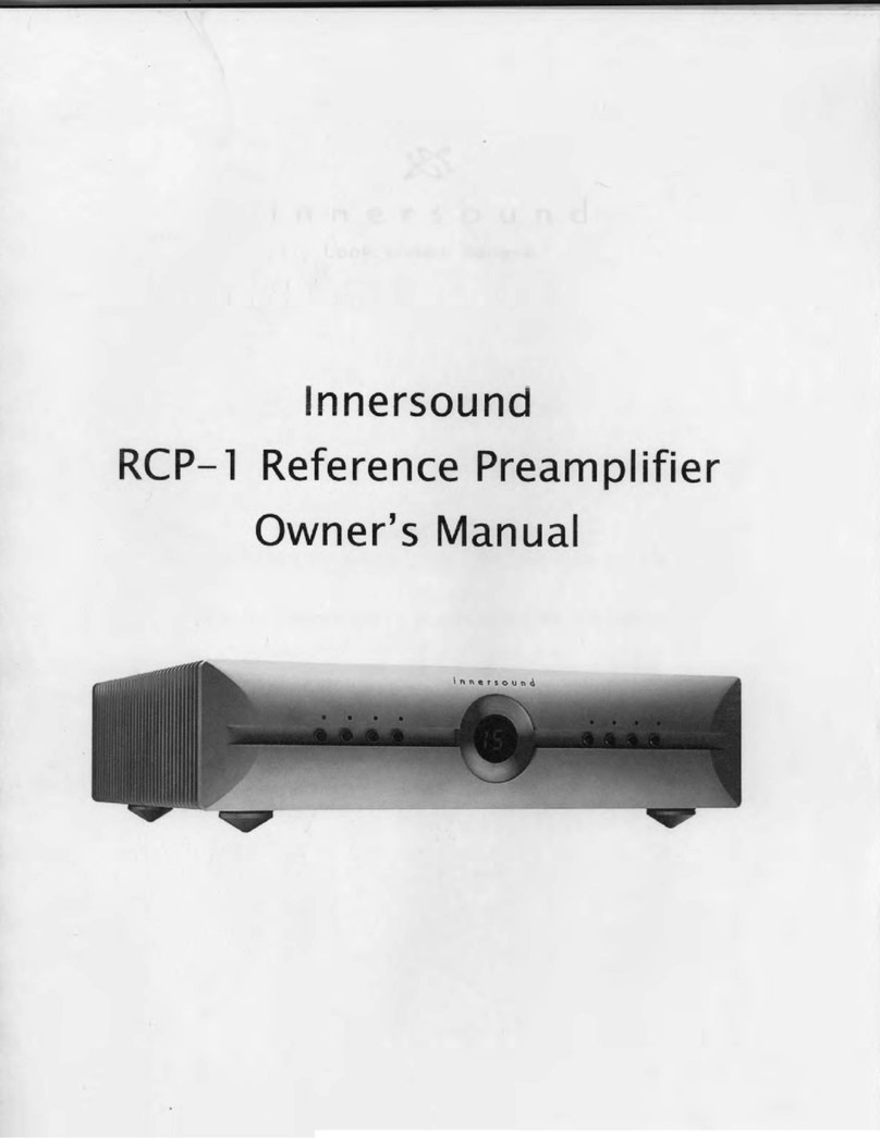 Innersound RCP-1 owner's manual